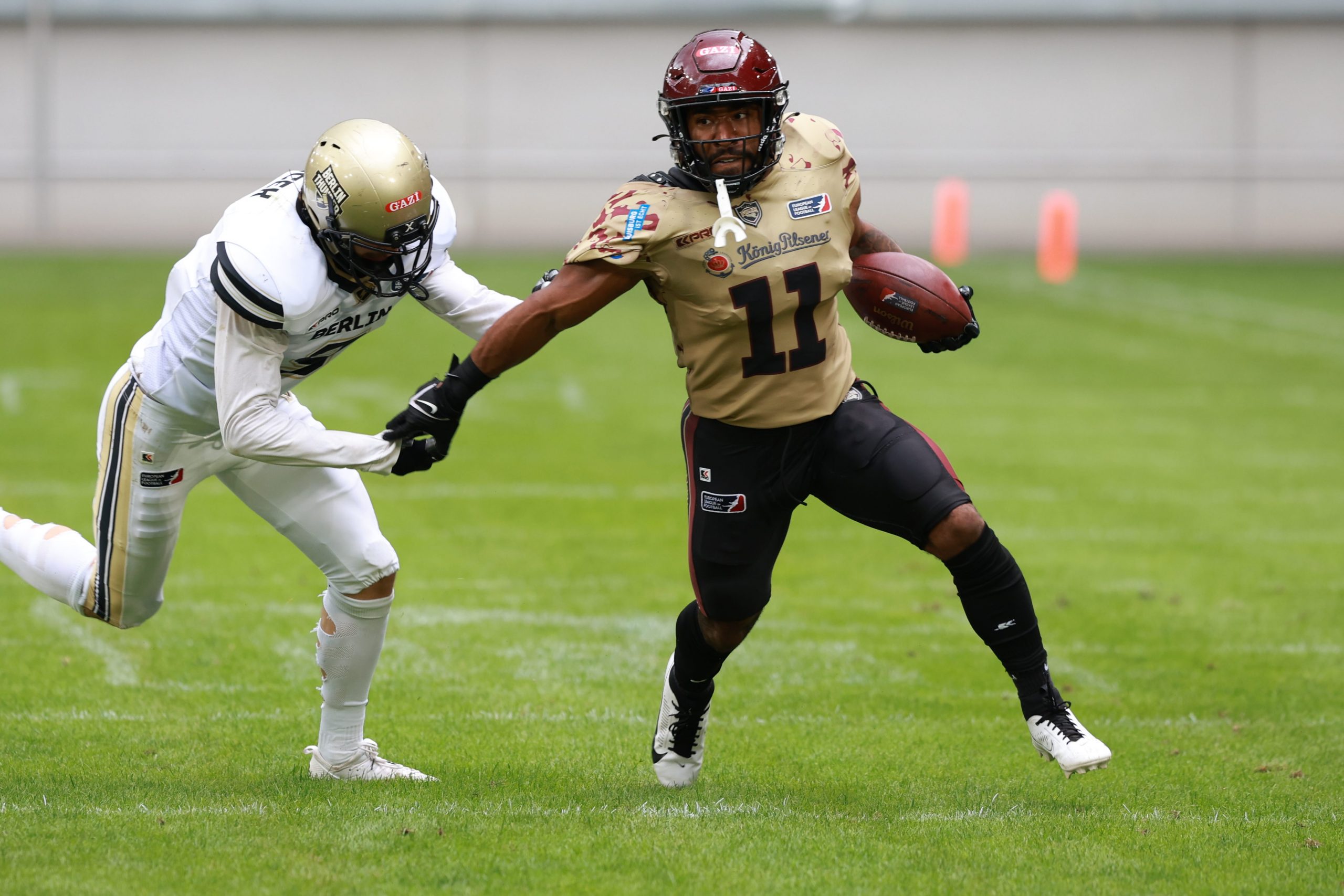 Rhein Fire überrollt Berlin Thunder