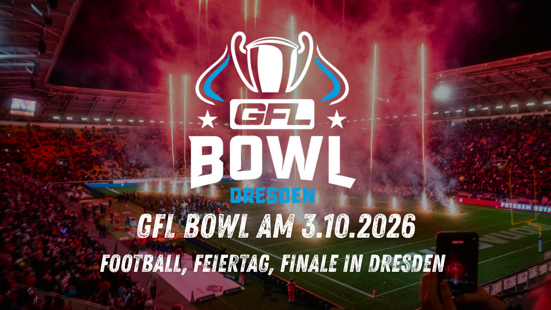 GFL Bowl 2026 erneut in Dresden