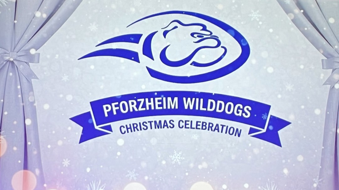 Wilddogs Team Awards bei der Christmas Celebration