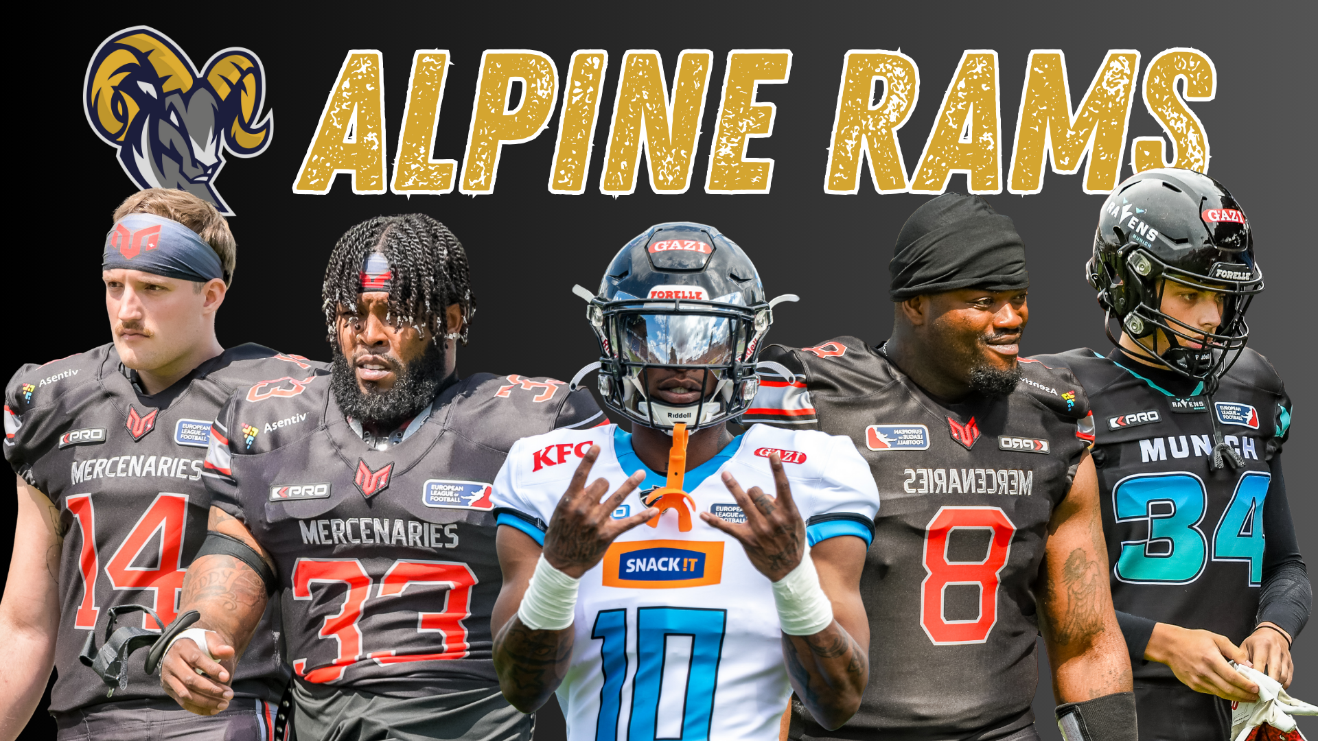 Alpine Rams mit starken Signings für The League: Europe 2026